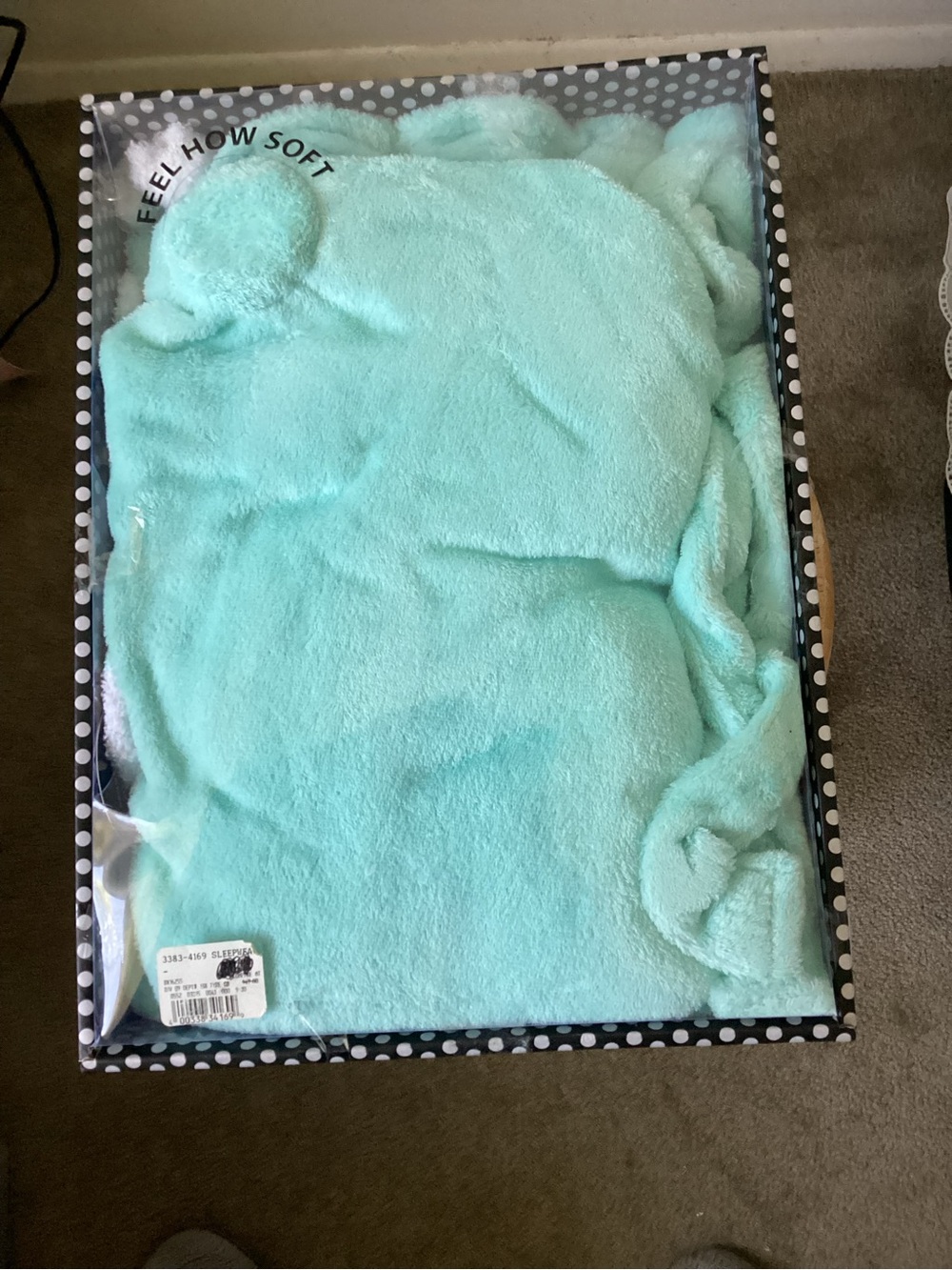2 Star Plush Lightweight Robe - Mint